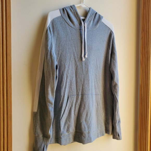 Tek Gear Gray Hooded Sweatshirt Size Large - Picture 5 of 14